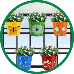 Railing Pots